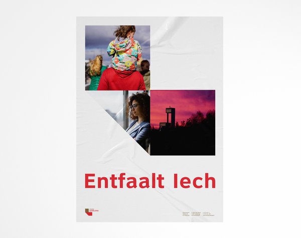 Leudelange Poster with Corporate Identity