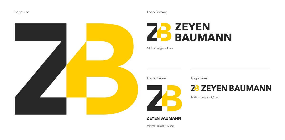 Preview of the logo corporate identity guidelines