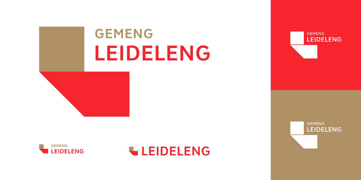 Leudelange's Logo variants from the Corporate Identity guidelines